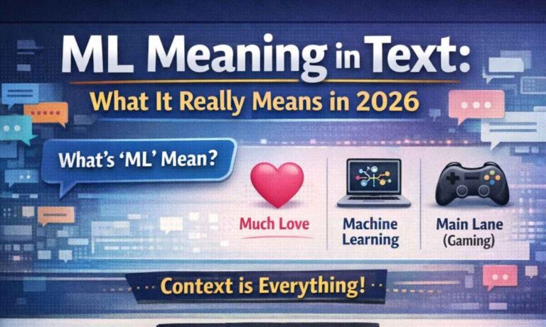 ML Meaning in Text