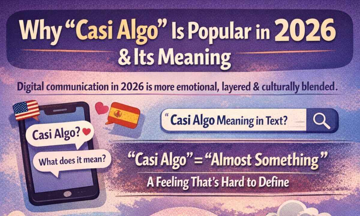 Why “Casi Algo” Is Popular in 2026 and its mean